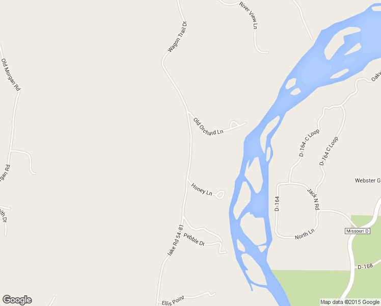 map of restaurants, bars, coffee shops, grocery stores, and more near Wagon Trail Drive in Camdenton