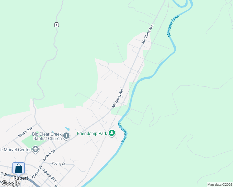 map of restaurants, bars, coffee shops, grocery stores, and more near 913 Anjean Road in Rupert