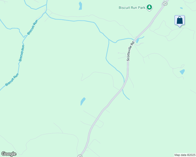 map of restaurants, bars, coffee shops, grocery stores, and more near 2358 Scottsville Road in Charlottesville