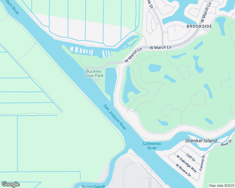 map of restaurants, bars, coffee shops, grocery stores, and more near 5788 Saint Andrews Drive in Stockton