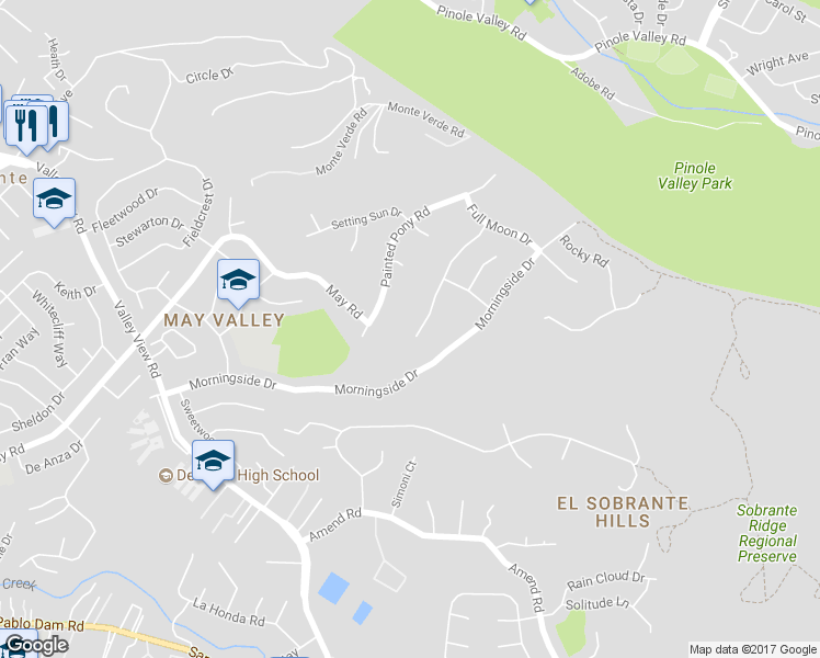 map of restaurants, bars, coffee shops, grocery stores, and more near 3609 Black Feather Drive in Richmond