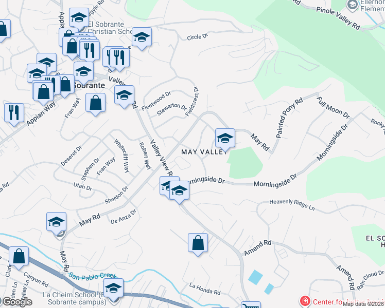 map of restaurants, bars, coffee shops, grocery stores, and more near 4802 Meadowbrook Drive in Richmond