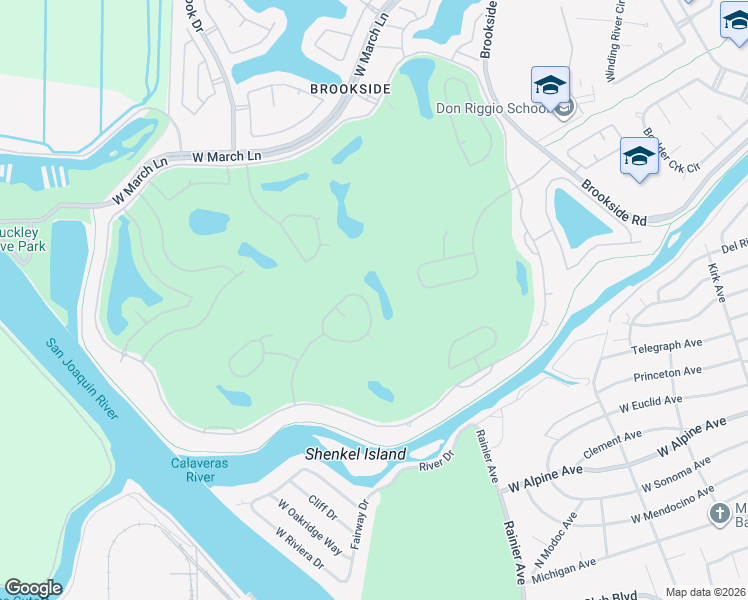 map of restaurants, bars, coffee shops, grocery stores, and more near 5091 Spanish Bay Cir in Stockton