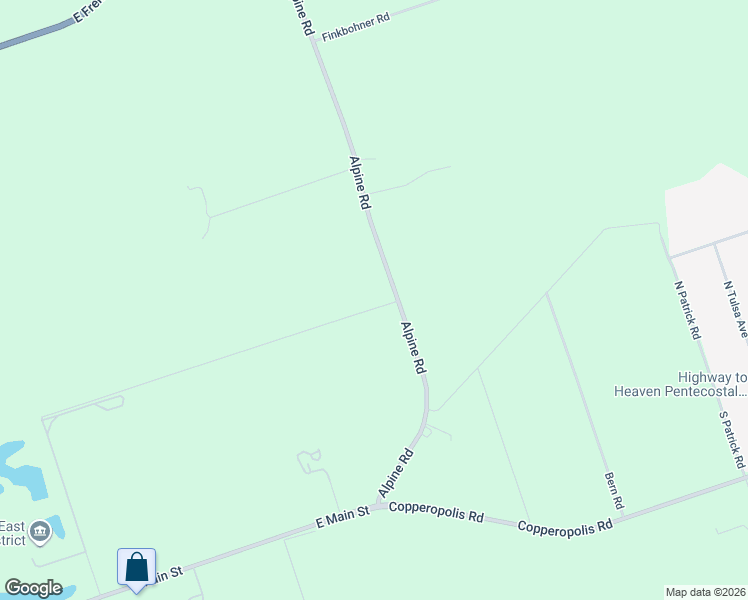 map of restaurants, bars, coffee shops, grocery stores, and more near 407 Alpine Road in Stockton