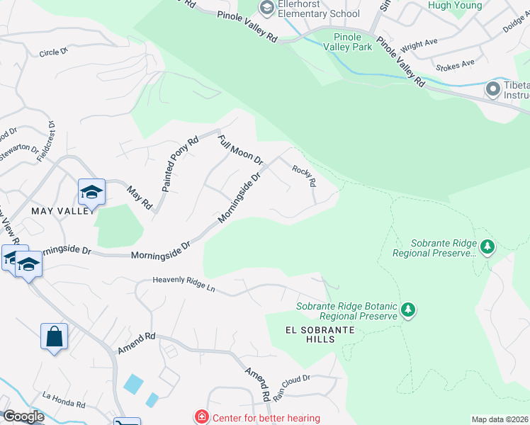 map of restaurants, bars, coffee shops, grocery stores, and more near 3716 Hidden Springs Court in Richmond