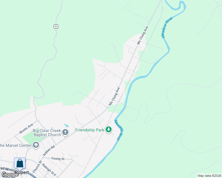 map of restaurants, bars, coffee shops, grocery stores, and more near 913 Anjean Road in Rupert