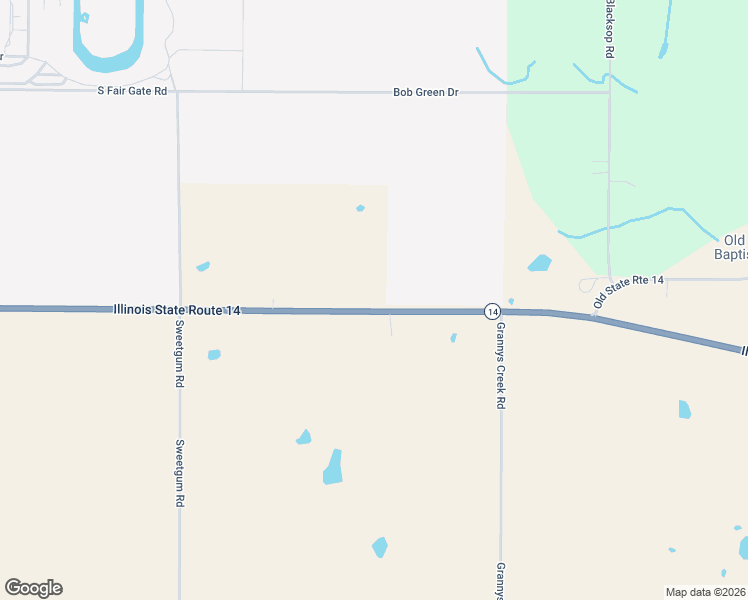 map of restaurants, bars, coffee shops, grocery stores, and more near 8293 Illinois 14 in Du Quoin