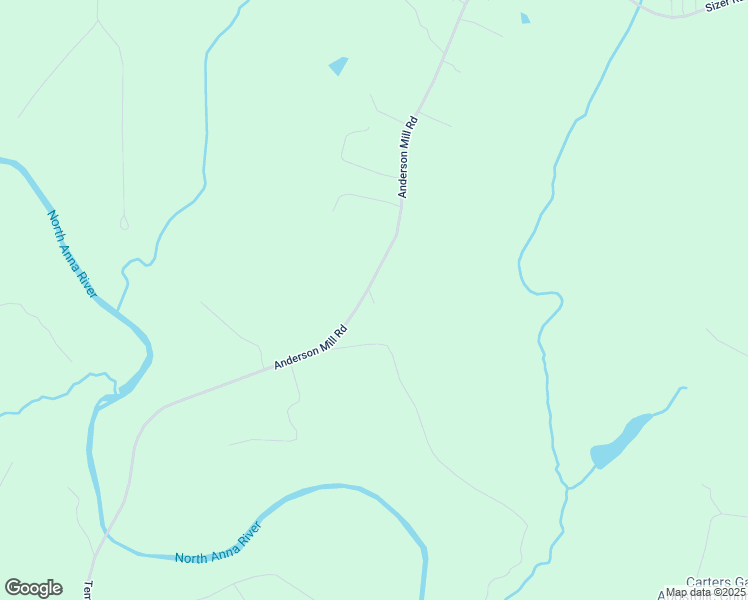 map of restaurants, bars, coffee shops, grocery stores, and more near 21227 Anderson Mill Road in Beaverdam