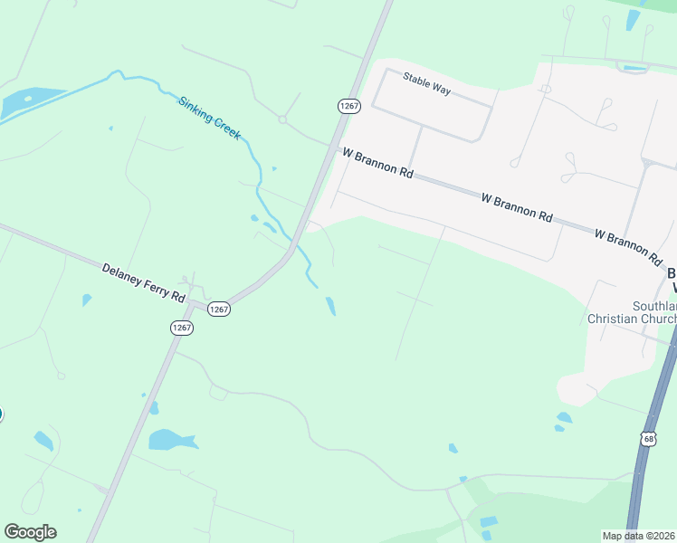 map of restaurants, bars, coffee shops, grocery stores, and more near Lafontaine Court in Jessamine County