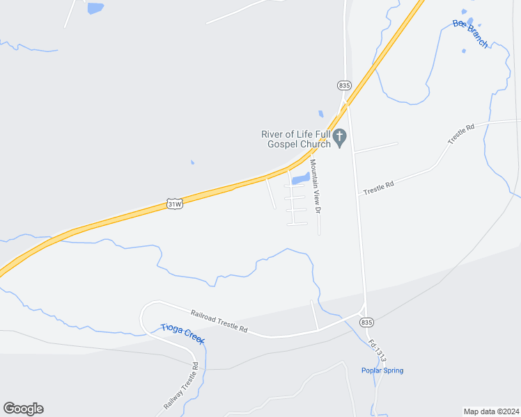 map of restaurants, bars, coffee shops, grocery stores, and more near 20 Dixie Valley Loop Road in West Point