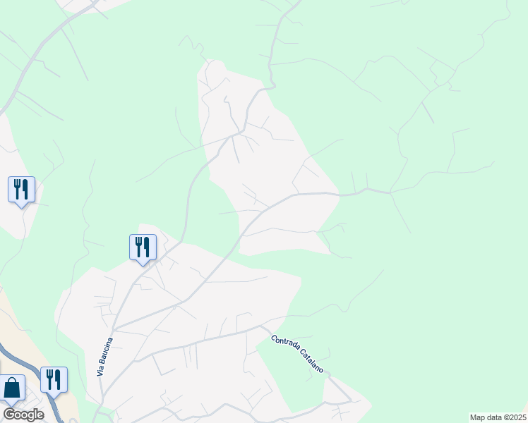 map of restaurants, bars, coffee shops, grocery stores, and more near 24 Strada Vicinale N. 5 Liberto in Città metropolitana di Palermo