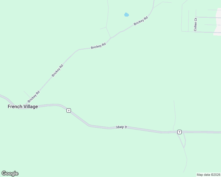 map of restaurants, bars, coffee shops, grocery stores, and more near 5750 Brickey Road in French Village