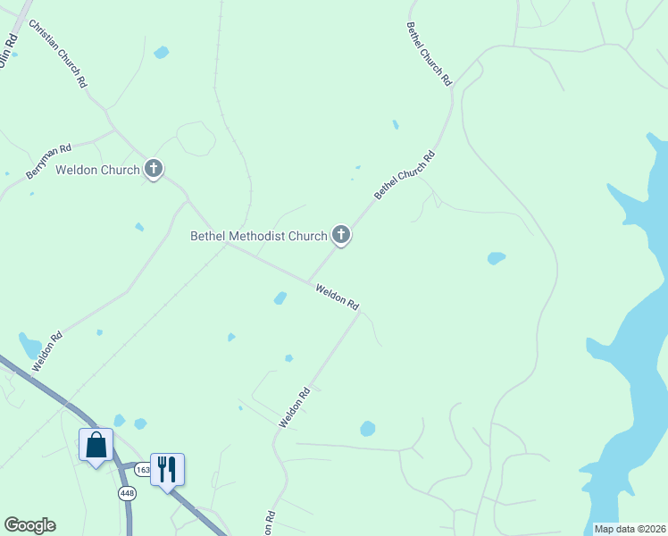 map of restaurants, bars, coffee shops, grocery stores, and more near Weldon Road in Brandenburg