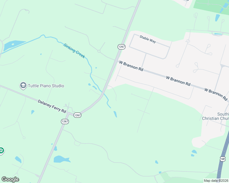 map of restaurants, bars, coffee shops, grocery stores, and more near Lafontaine Court in Jessamine County