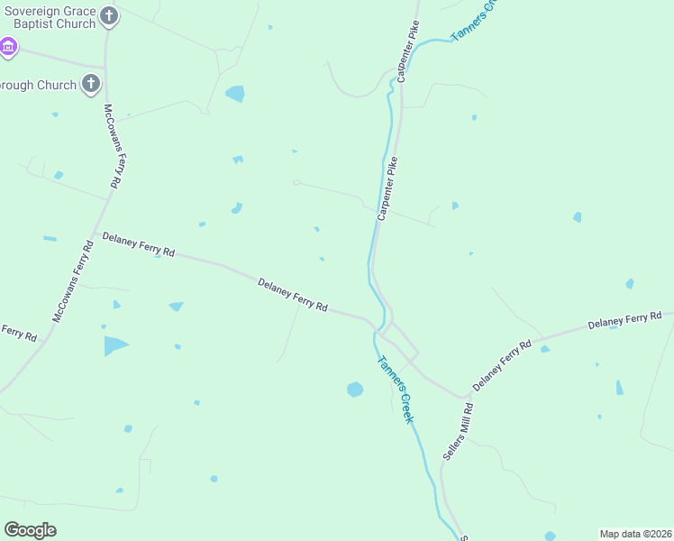 map of restaurants, bars, coffee shops, grocery stores, and more near 560 Delaney Ferry Road in Versailles
