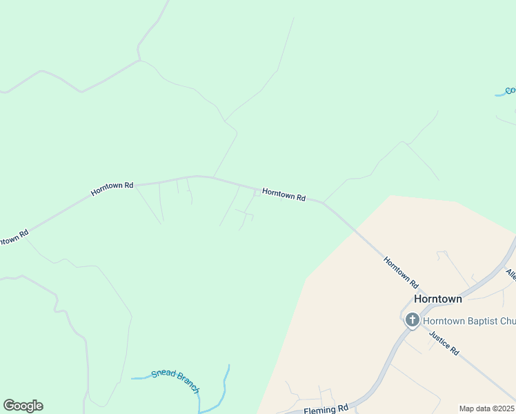 map of restaurants, bars, coffee shops, grocery stores, and more near Horntown Road in Horntown