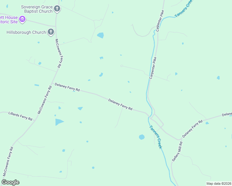 map of restaurants, bars, coffee shops, grocery stores, and more near 480 Delaney Ferry Road in Versailles