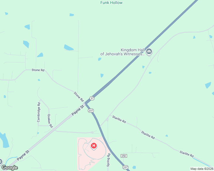 map of restaurants, bars, coffee shops, grocery stores, and more near 10096 Indiana 37 in Tell City