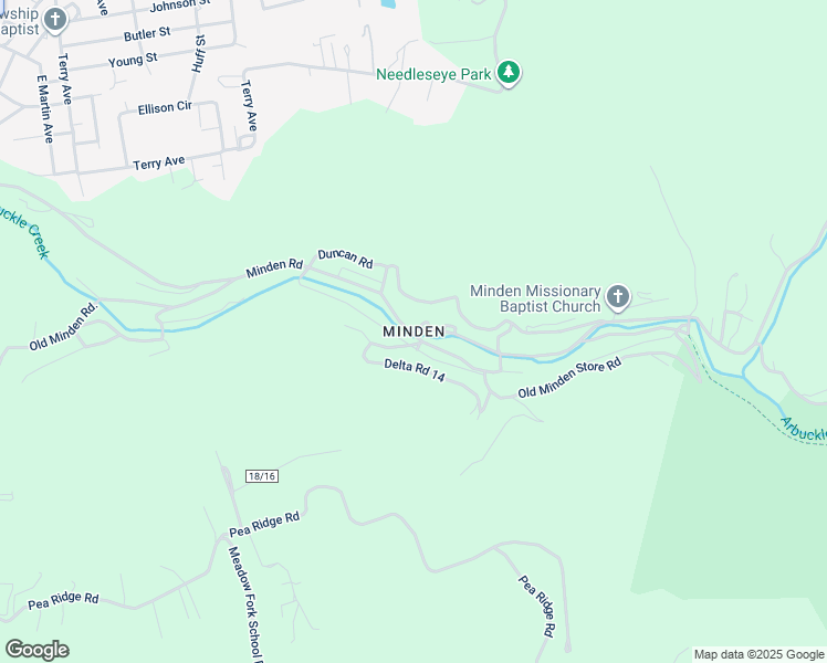 map of restaurants, bars, coffee shops, grocery stores, and more near in Oak Hill