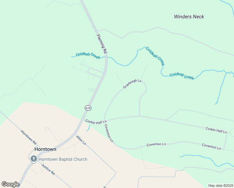 map of restaurants, bars, coffee shops, grocery stores, and more near Scarburgh Lane in Accomack County