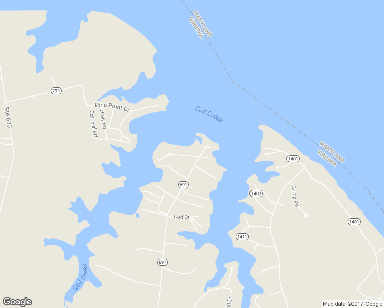 map of restaurants, bars, coffee shops, grocery stores, and more near 1966 Clarketown Road in Heathsville