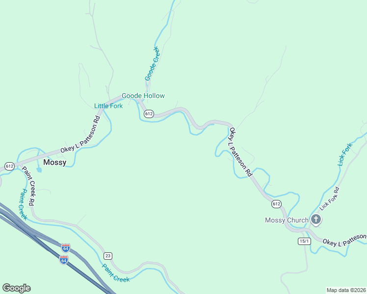 map of restaurants, bars, coffee shops, grocery stores, and more near 1192 Okey L Patteson Road in Scarbro