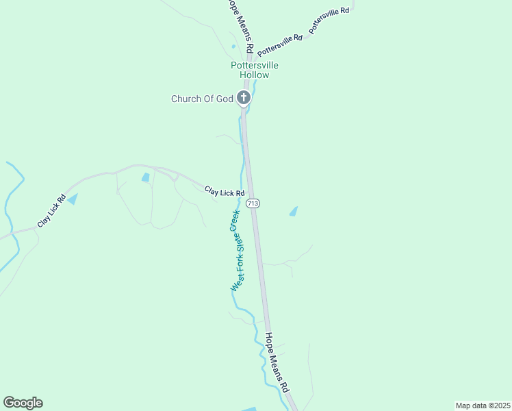 map of restaurants, bars, coffee shops, grocery stores, and more near 2129 Hope Means Road in Means