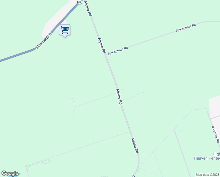 map of restaurants, bars, coffee shops, grocery stores, and more near 8315 Orford Road in Stockton