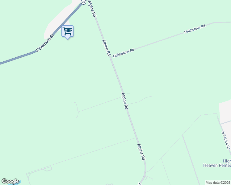 map of restaurants, bars, coffee shops, grocery stores, and more near 8315 Orford Road in Stockton