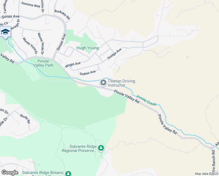 map of restaurants, bars, coffee shops, grocery stores, and more near 2305 Marlin Court in Pinole