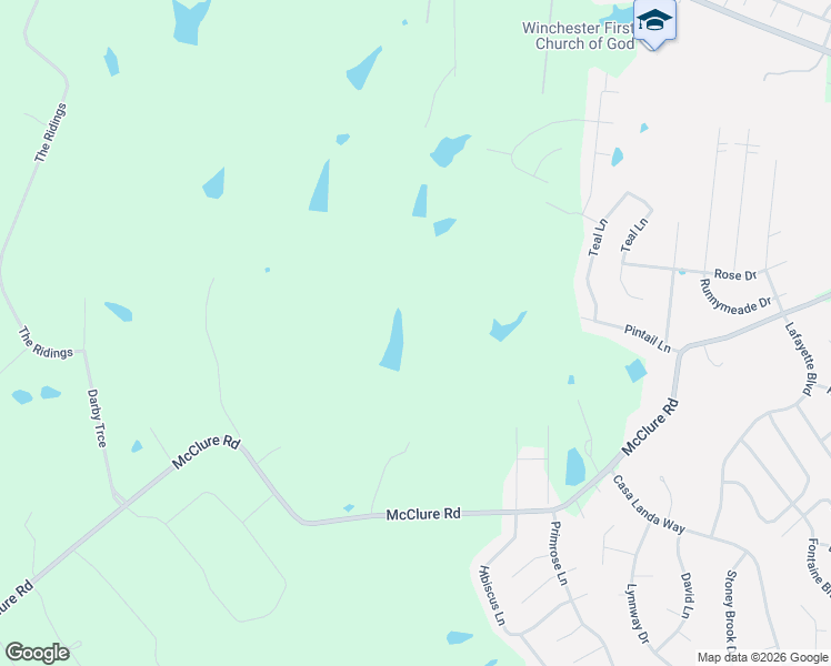 map of restaurants, bars, coffee shops, grocery stores, and more near 198 Pintail Lane in Winchester