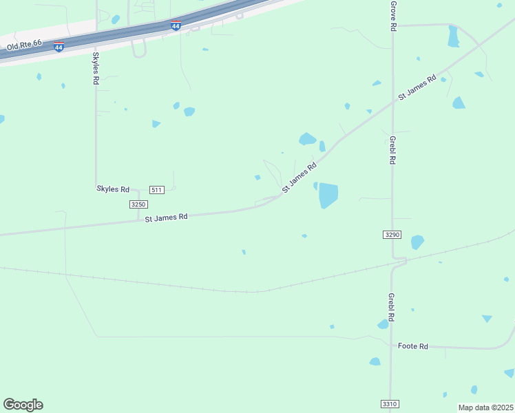 map of restaurants, bars, coffee shops, grocery stores, and more near 14507-14583 Saint James Road in Rolla