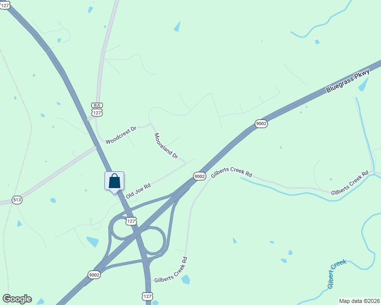 map of restaurants, bars, coffee shops, grocery stores, and more near 1067 Old Joe Road in Lawrenceburg