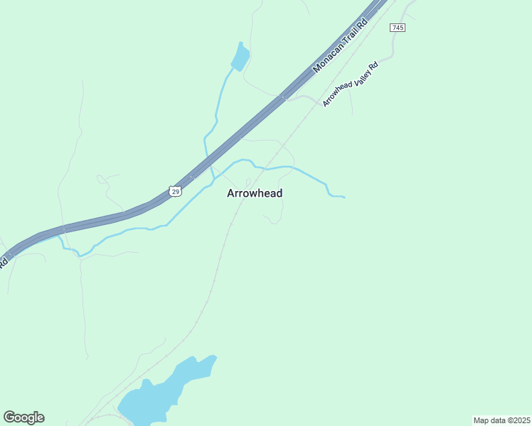 map of restaurants, bars, coffee shops, grocery stores, and more near 2075 Arrowhead Farm Lane in Charlottesville