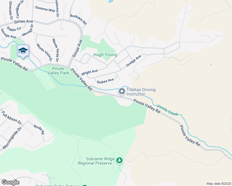 map of restaurants, bars, coffee shops, grocery stores, and more near 2315 Hoytt Court in Pinole