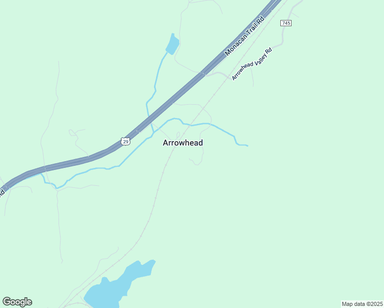 map of restaurants, bars, coffee shops, grocery stores, and more near 2075 Arrowhead Farm Lane in Charlottesville