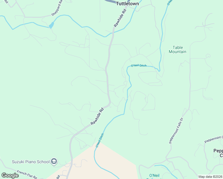 map of restaurants, bars, coffee shops, grocery stores, and more near 19673 Rawhide Road in Sonora