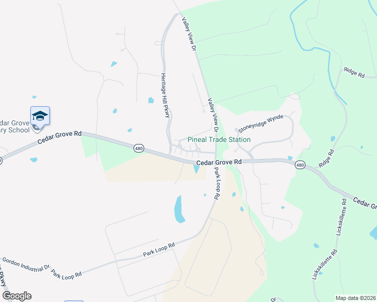 map of restaurants, bars, coffee shops, grocery stores, and more near 200 Michelle dr in Shepherdsville