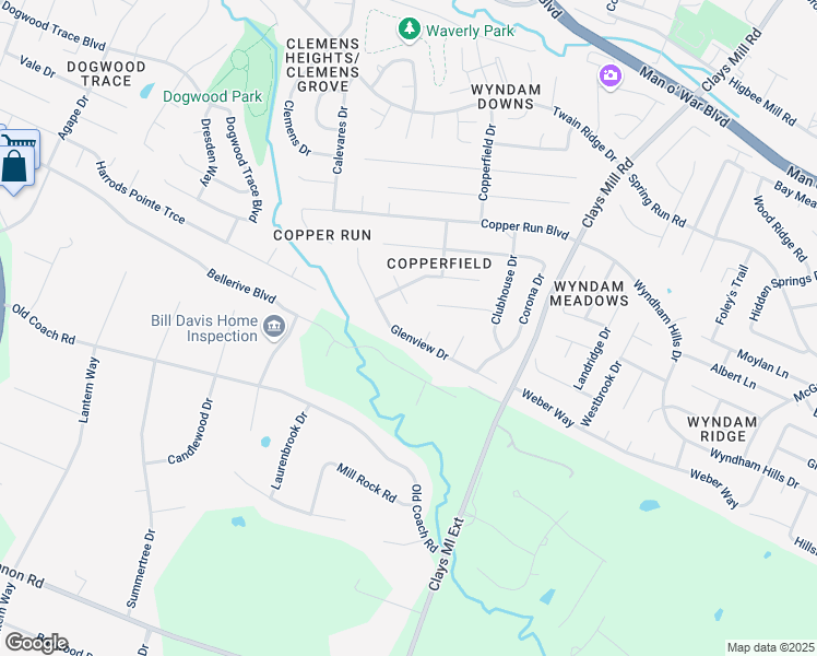 map of restaurants, bars, coffee shops, grocery stores, and more near 1369 Glenview Dr in Lexington
