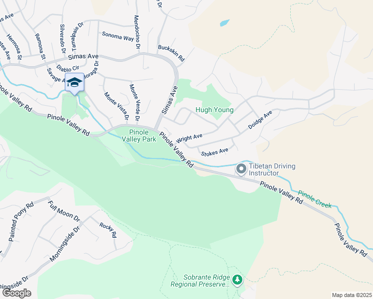 map of restaurants, bars, coffee shops, grocery stores, and more near 2332 Doidge Avenue in Pinole