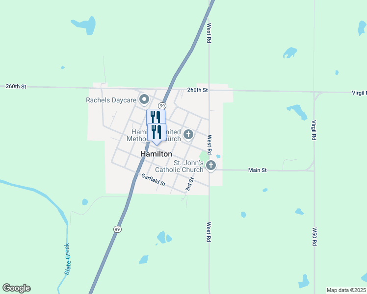 map of restaurants, bars, coffee shops, grocery stores, and more near 100-114 Jackson Street in Hamilton