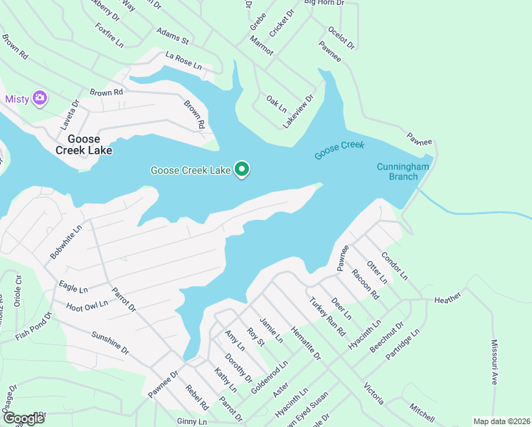 map of restaurants, bars, coffee shops, grocery stores, and more near 6670 Robin Lane in French Village