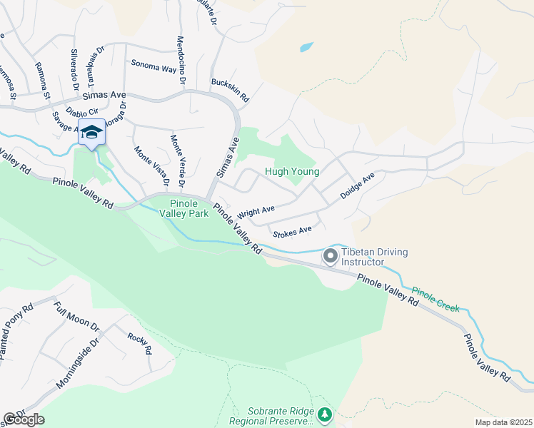 map of restaurants, bars, coffee shops, grocery stores, and more near 2358 Wright Avenue in Pinole