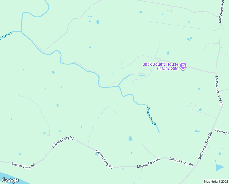 map of restaurants, bars, coffee shops, grocery stores, and more near 895 Craigs Creek Road in Versailles