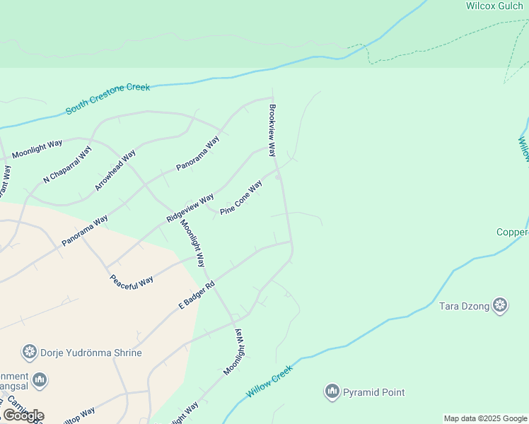 map of restaurants, bars, coffee shops, grocery stores, and more near 906 Skycrest in Crestone