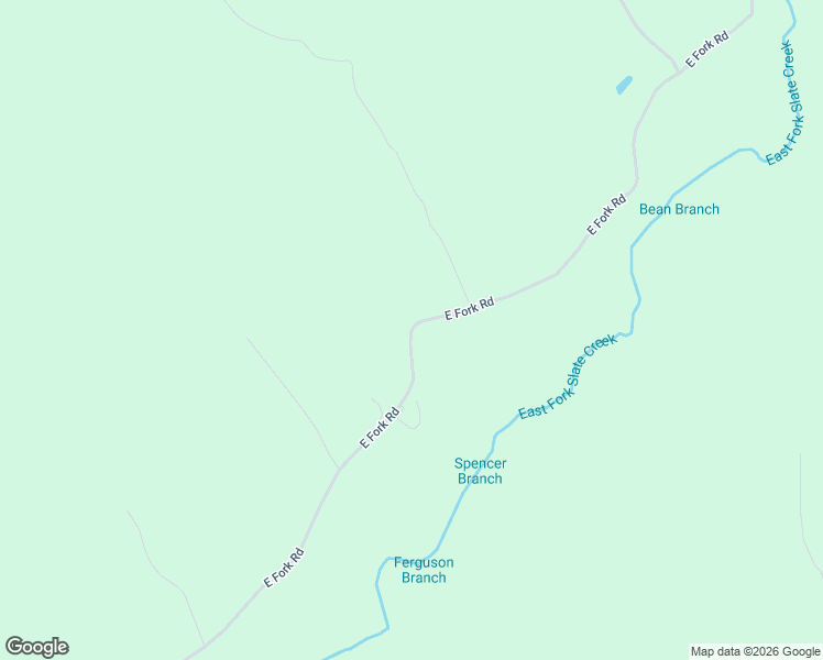map of restaurants, bars, coffee shops, grocery stores, and more near East Fork Road in Means