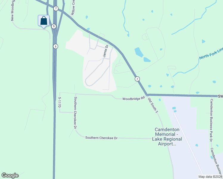 map of restaurants, bars, coffee shops, grocery stores, and more near 19 Christopher Drive in Camdenton