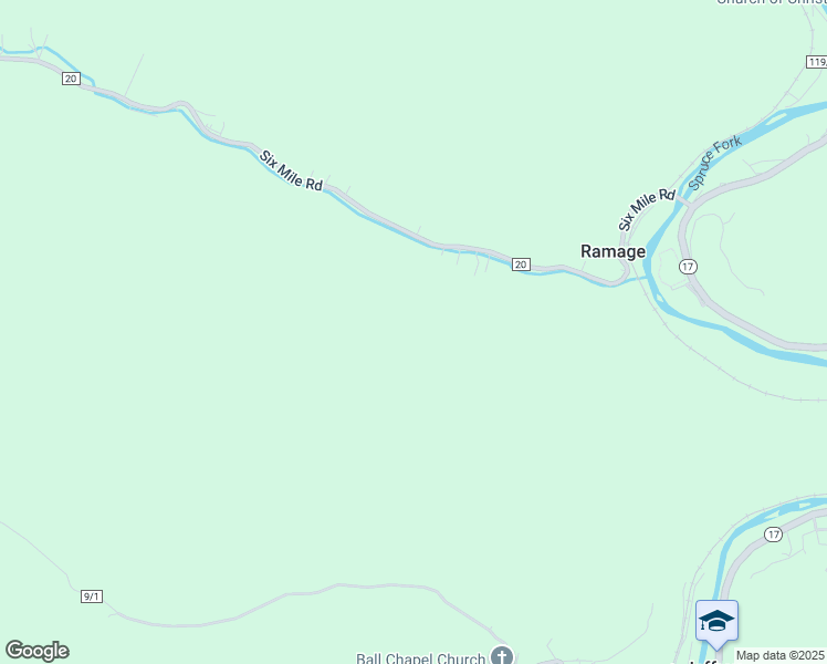 map of restaurants, bars, coffee shops, grocery stores, and more near in Ramage