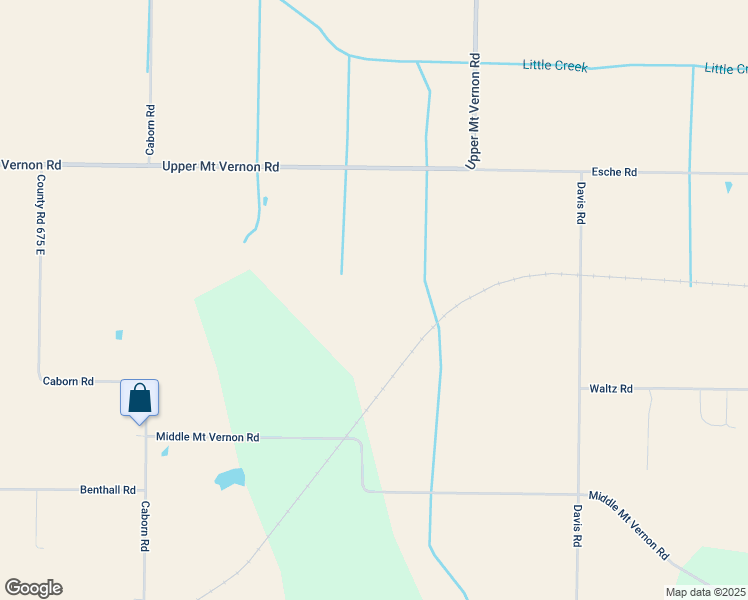 map of restaurants, bars, coffee shops, grocery stores, and more near 7511 Upper Mount Vernon Road in Mount Vernon