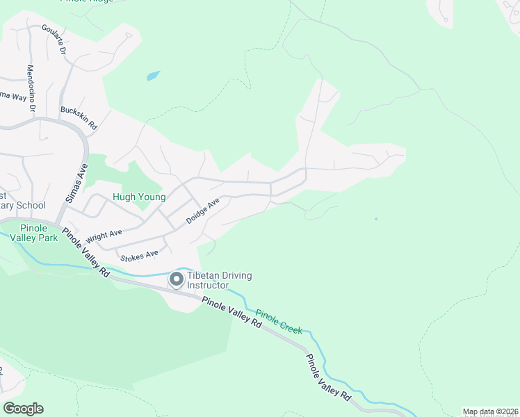 map of restaurants, bars, coffee shops, grocery stores, and more near 4012 Marcas Street in Pinole